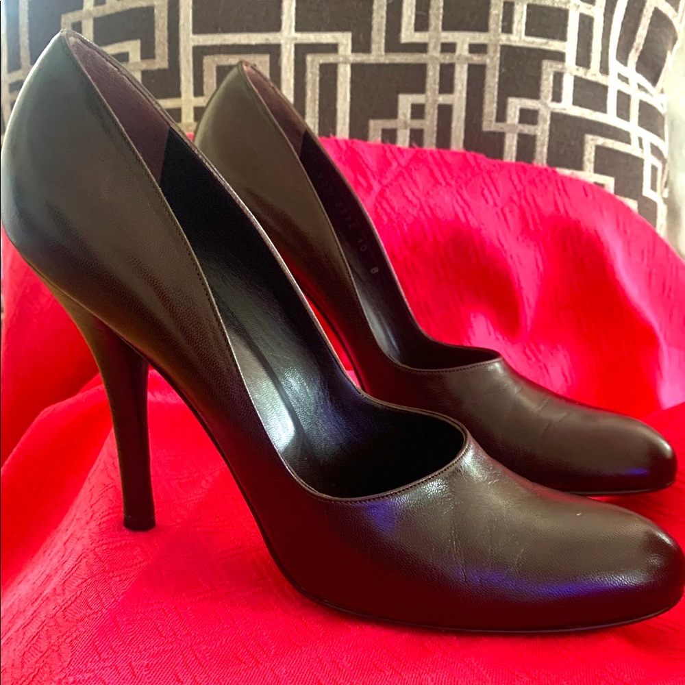 Brown Gucci Heels